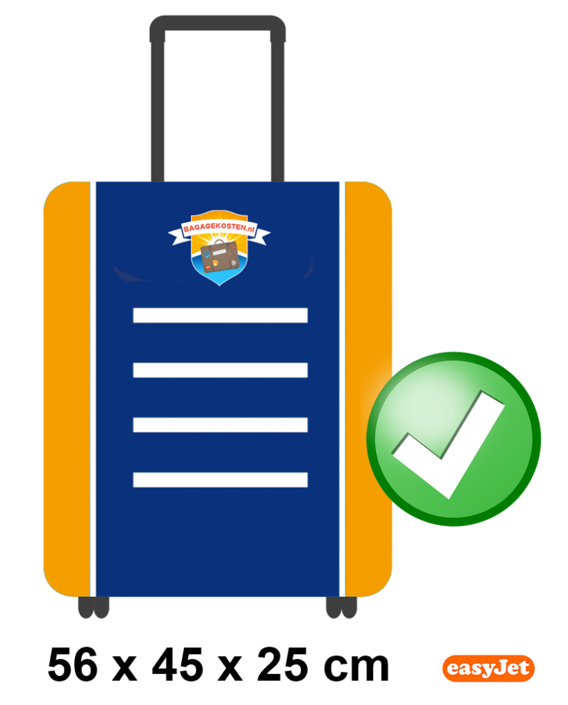 easyJet Bagage handbagage en ruimbagage » Bagagekosten.nl