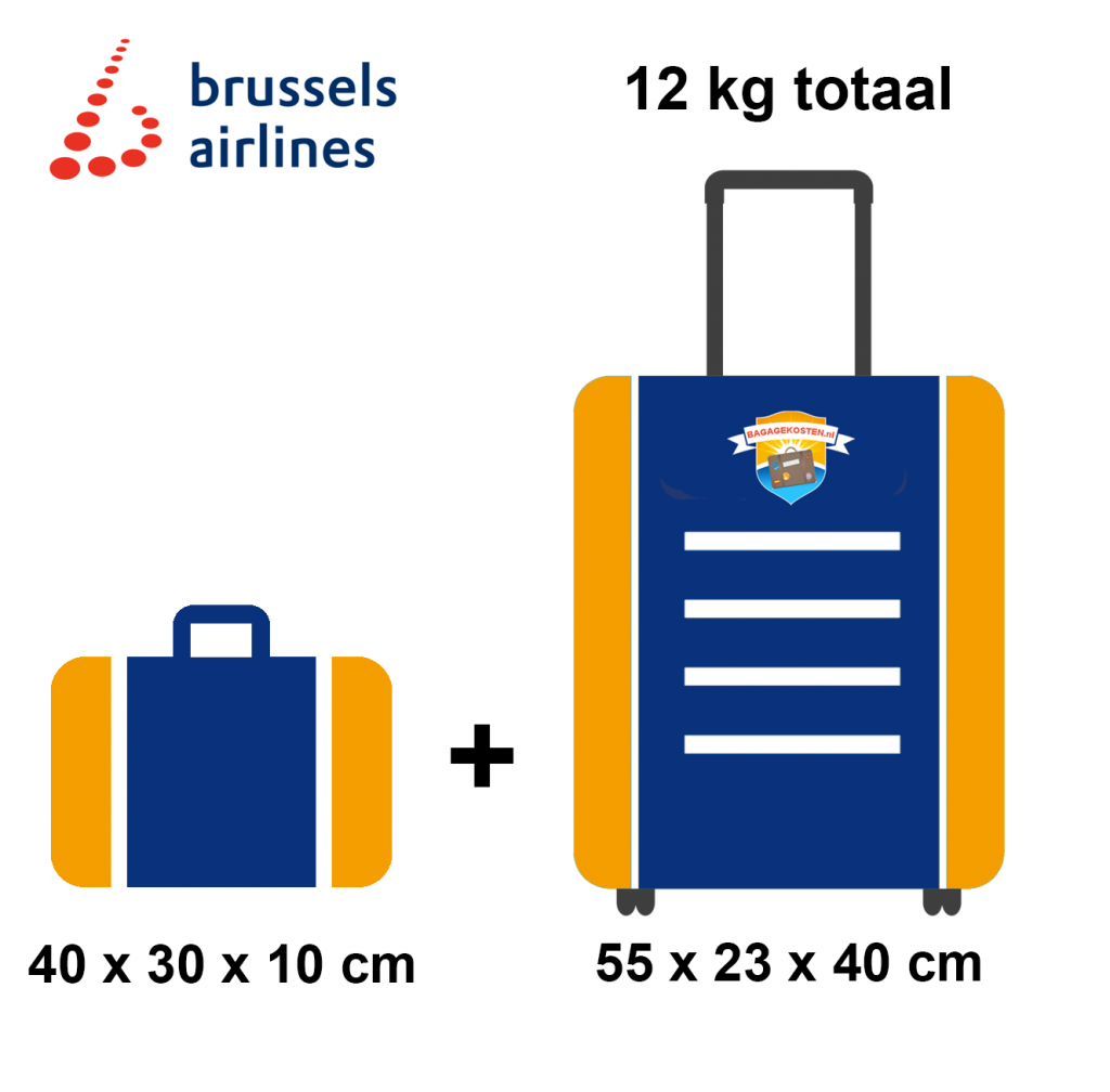afmetingen handbagage brussels airlines