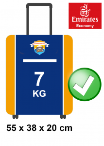 Pijler doorboren Polair Emirates Bagage | handbagage en ruimbagage » Bagagekosten.nl
